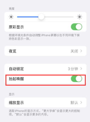 临朐苹果授权维修站分享iPhone轻点无法唤醒怎么办