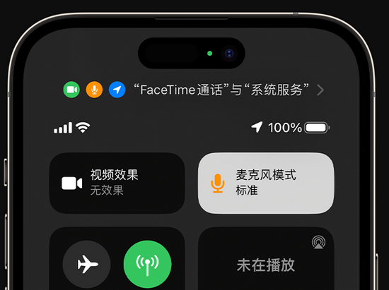 临朐苹果授权维修网点分享iPhone在通话时让你的声音更清晰 