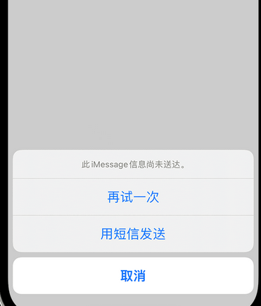 临朐apple维修iPhone上无法正常发送iMessage信息