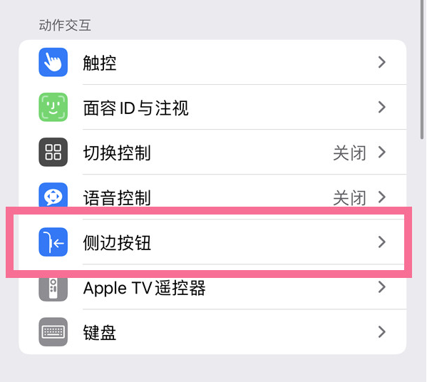 临朐苹果14维修店分享iPhone14 Plus侧键双击下载功能关闭方法 